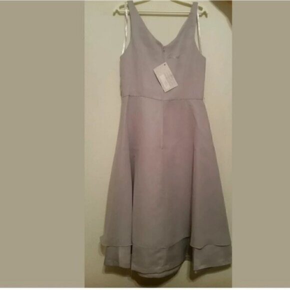 SAISON BLANCHE BRIDESMAID FORMAL PROM DRESS - Picture 5 of 6